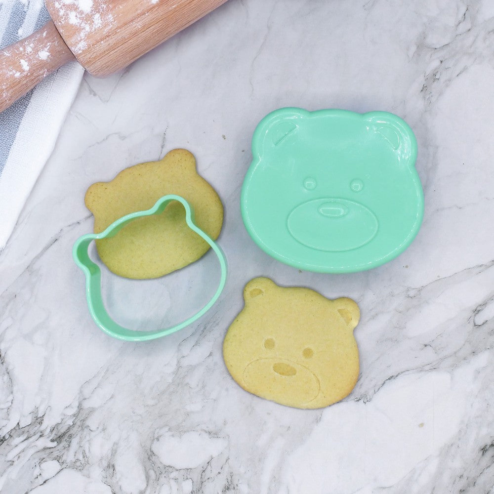 Melii - Sandwich Cutters Bear/Shark 6 τεμ