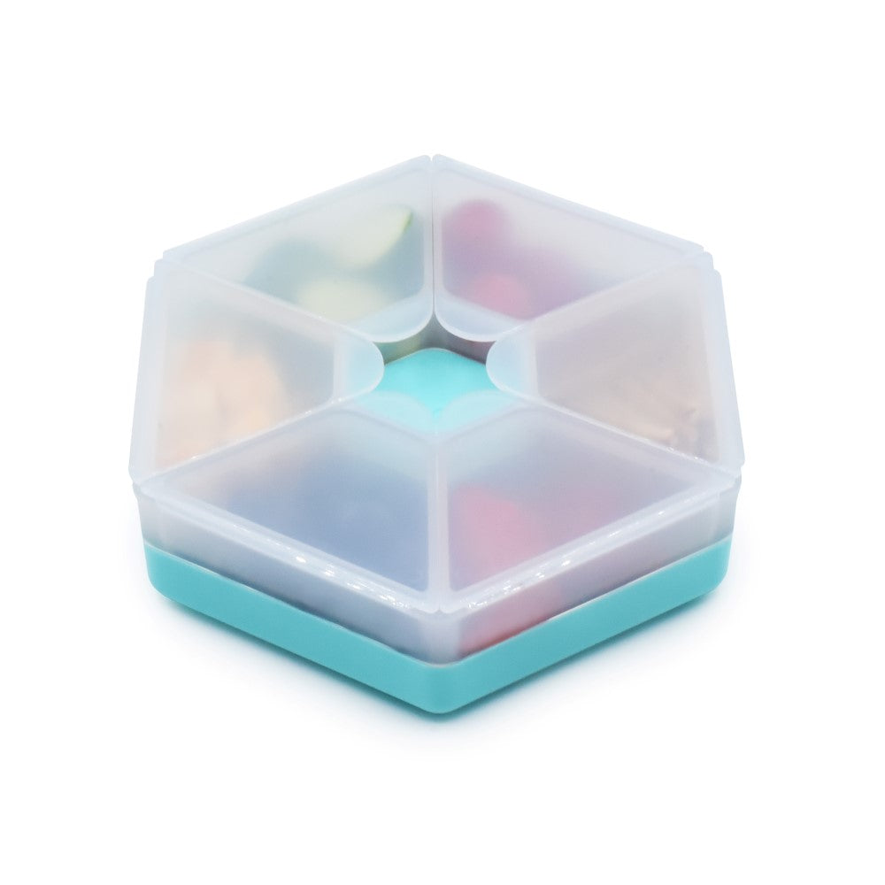 Melii – Snackle Box Hexagon Blue