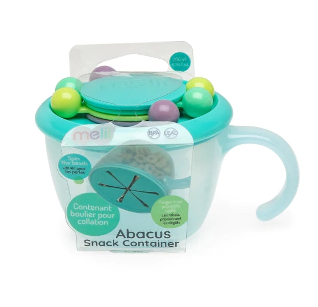 Melii - Snack Container Abacus Blue