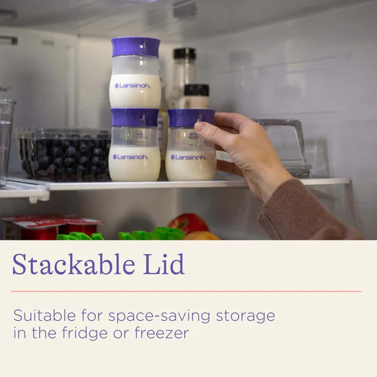 Lansinoh Μπουκαλάκια Αποθήκευσης Μητρικού Γάλακτος (4τμχ.)