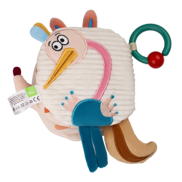 Μαλακό Αισθητηριακό Βιβλιαράκι - Σκατζόχοιρος