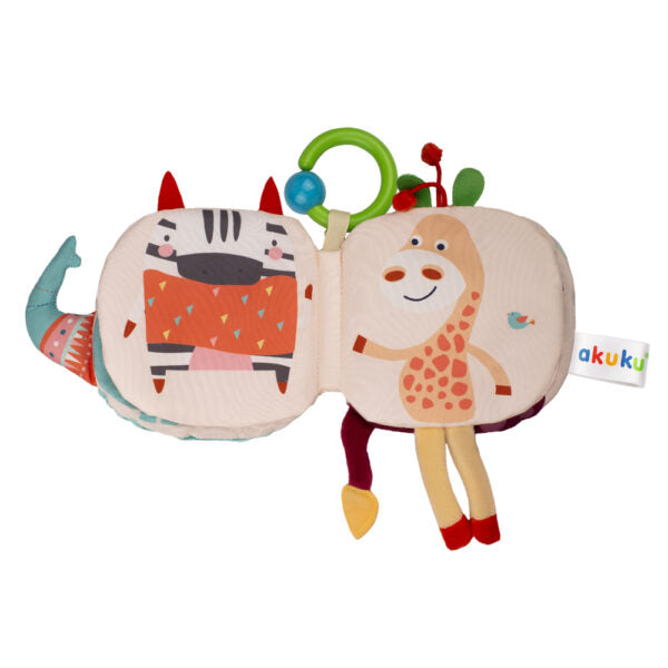 Μαλακό Αισθητηριακό Βιβλιαράκι - Ελέφαντας