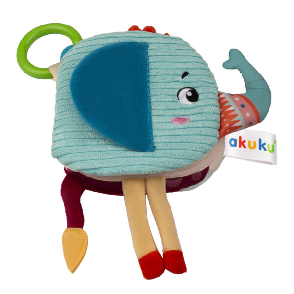 Μαλακό Αισθητηριακό Βιβλιαράκι - Ελέφαντας
