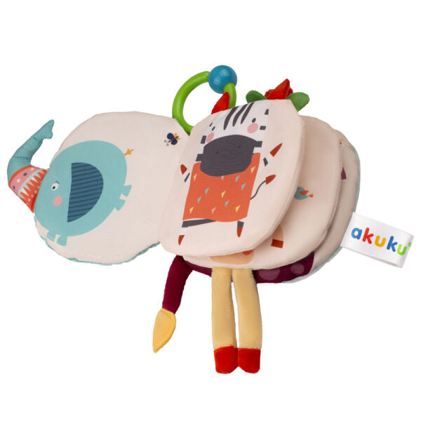 Μαλακό Αισθητηριακό Βιβλιαράκι - Ελέφαντας