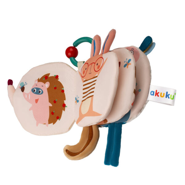 Μαλακό Αισθητηριακό Βιβλιαράκι - Σκατζόχοιρος