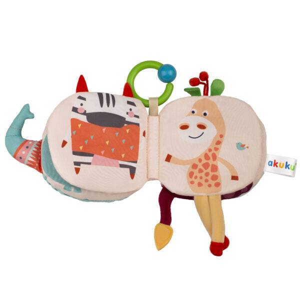 Μαλακό Αισθητηριακό Βιβλιαράκι - Ελέφαντας