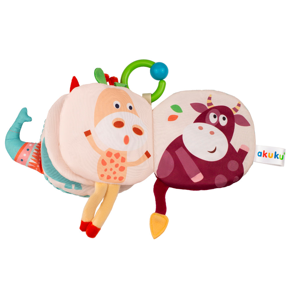 Μαλακό Αισθητηριακό Βιβλιαράκι - Ελέφαντας