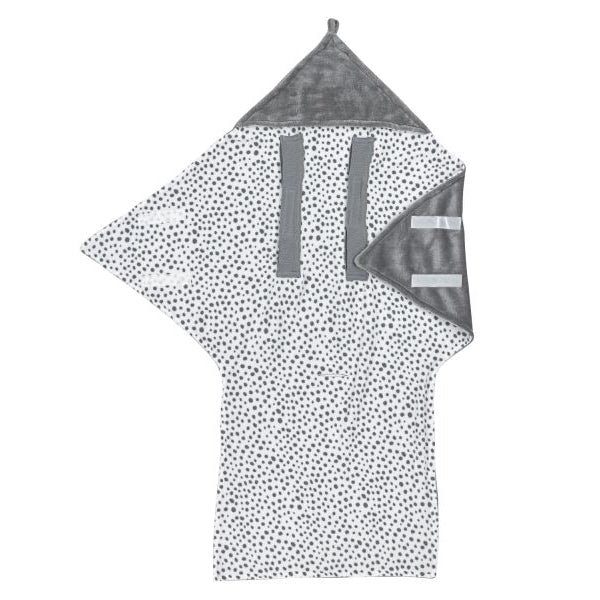 Meyco Fleece Wrap Για Το Κάθισμα Αυτοκινήτου Cheetah Grey