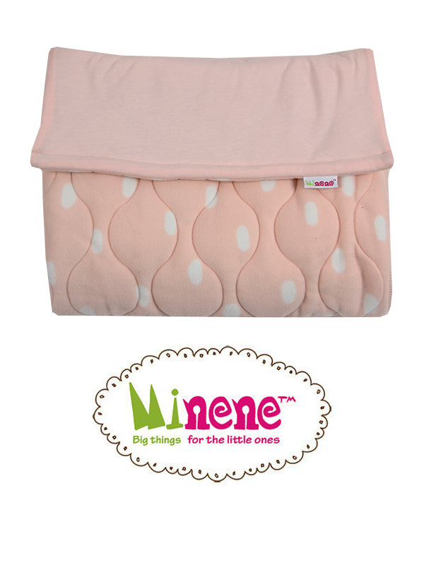 Ποδόσακος/Κάλυμμα Ροζ Πουά