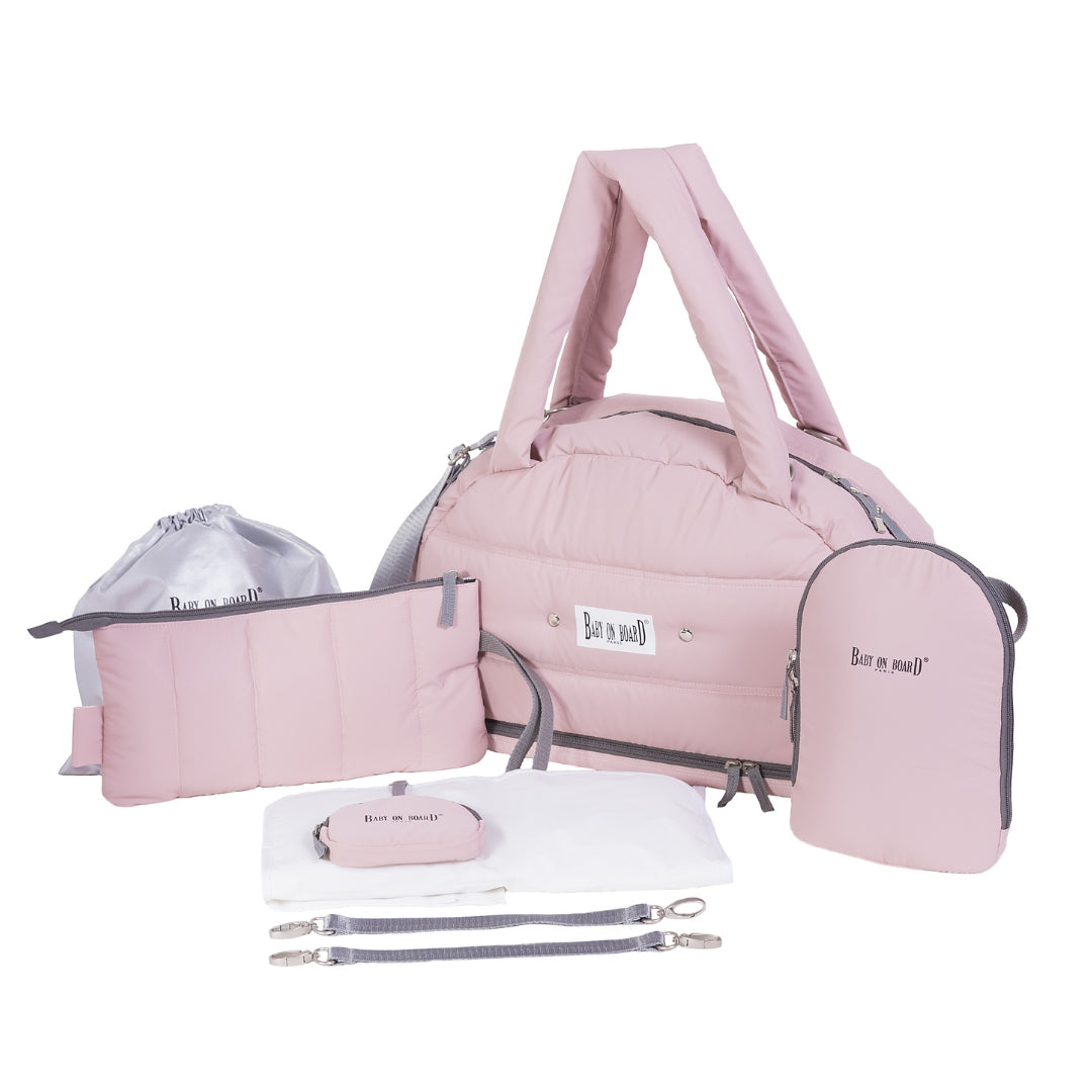 BoB Paris Tote Bag Doudoune Rose