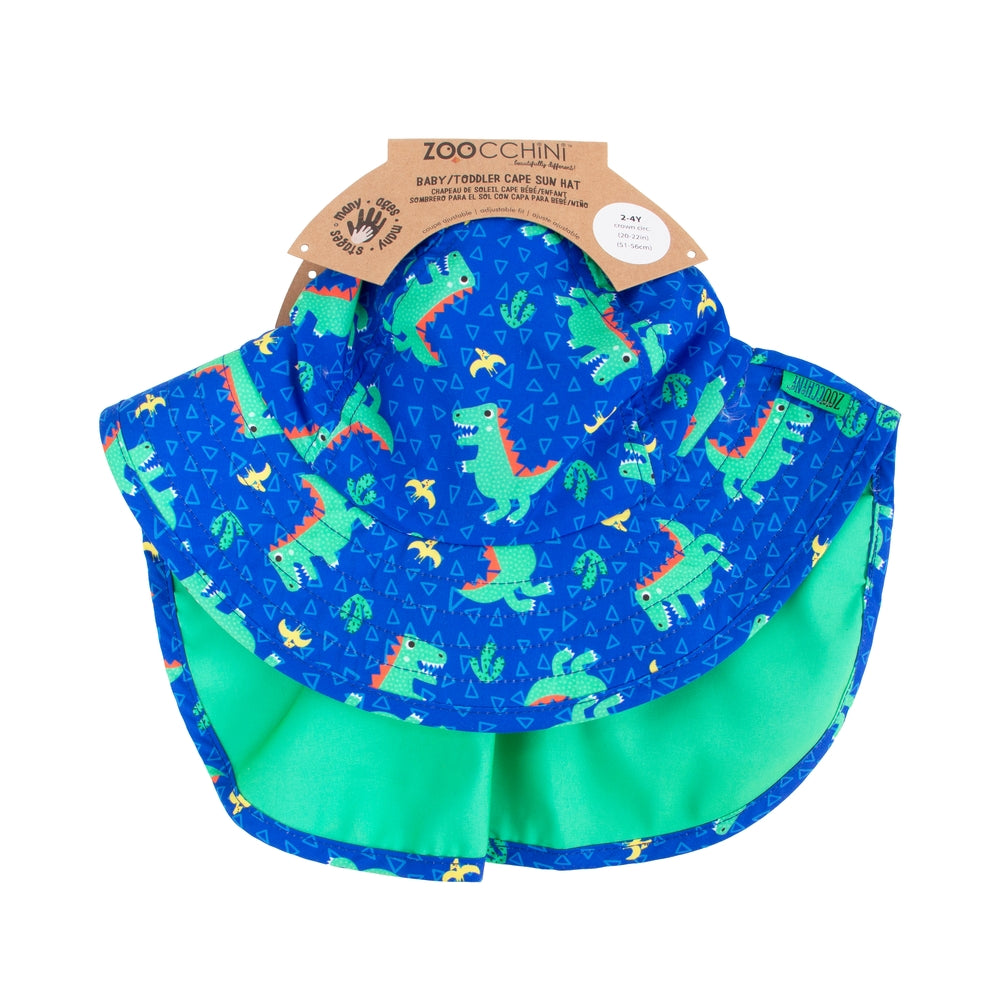 Zoocchini Cape Sunhat UPF50 Dinosaur