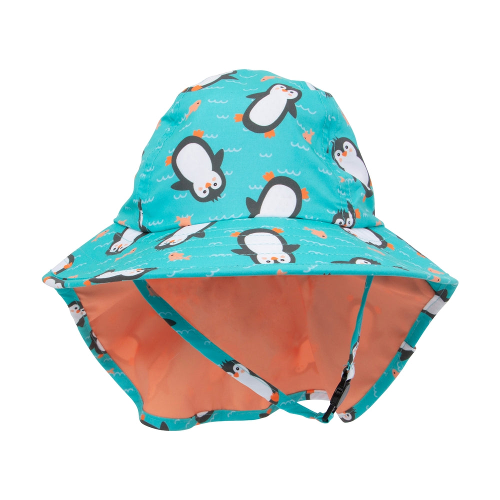 Zoocchini Cape Sunhat UPF50 Penguin