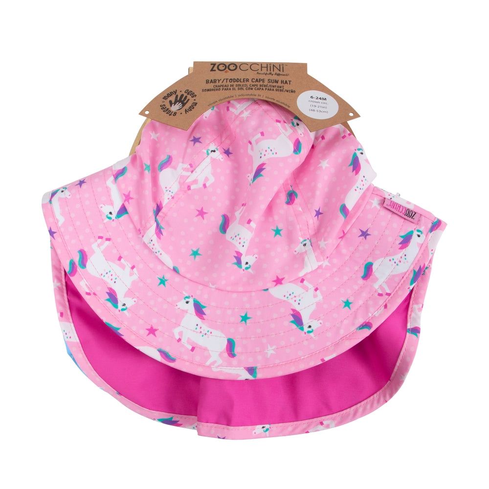 Zoocchini Cape Sunhat UPF50 Unicorn