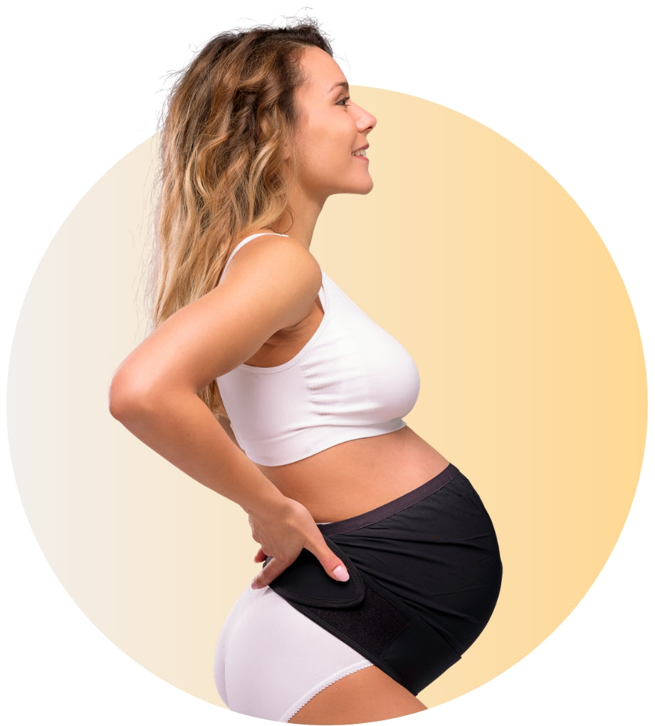 Ρυθμιζόμενη Ζώνη Υποστήριξης Εγκυμοσύνης με Velcro