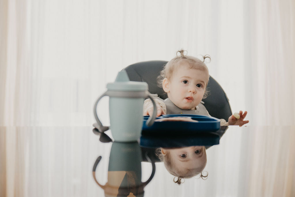 Bbluv Set - Σετ Φαγητού Σιλικόνης - Navy