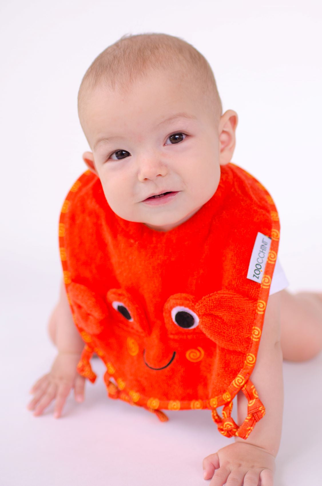 100% Cotton Σαλιάρα - Charlie the Crab