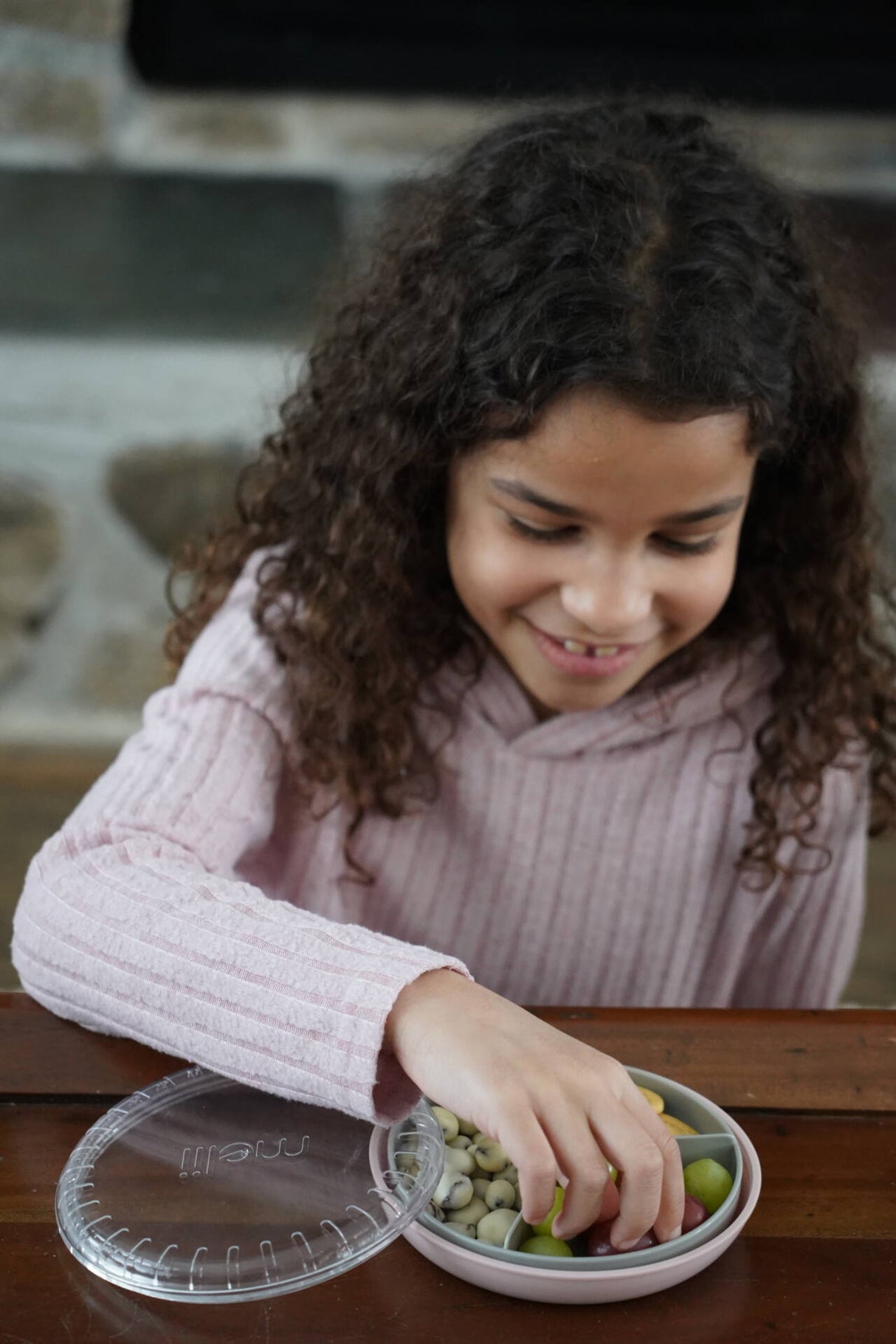 Melii - Spin Περιστρεφόμενο Δοχείο Σνακ Blue