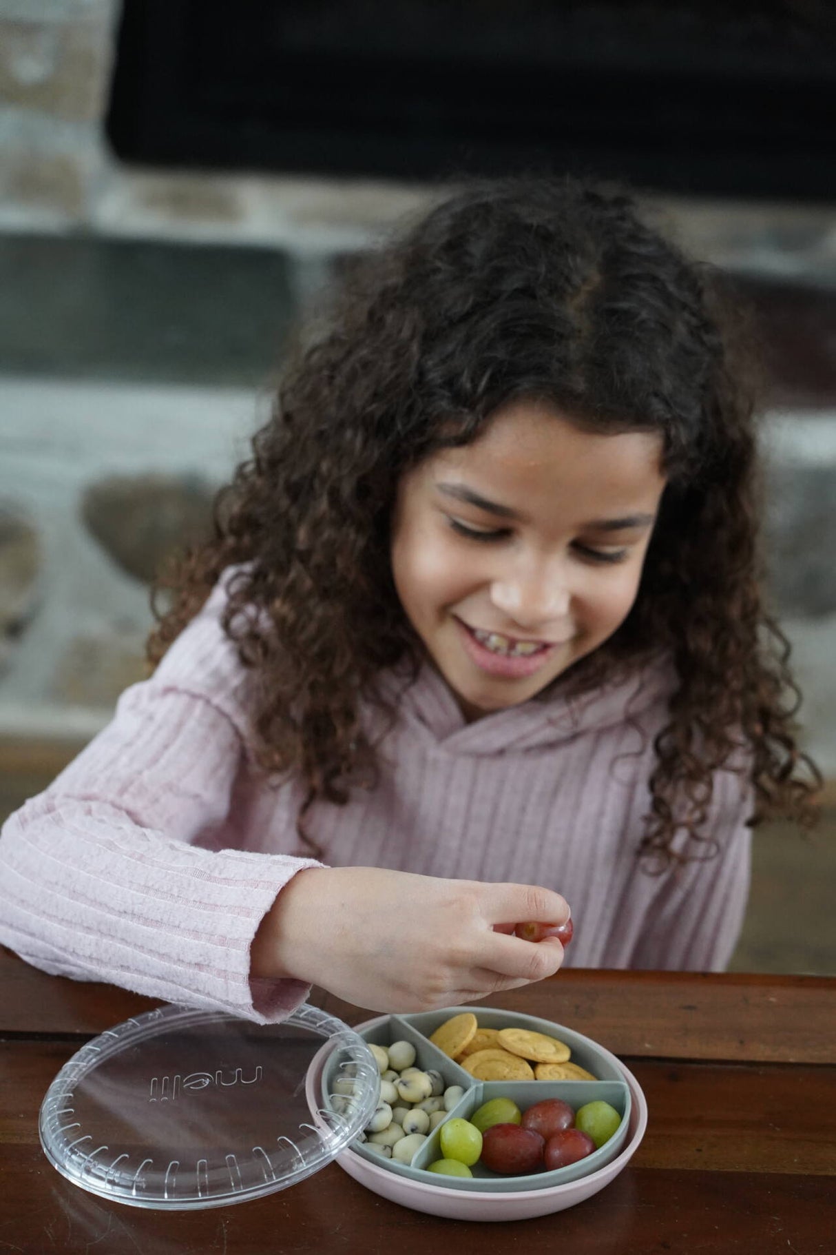 Melii - Spin Περιστρεφόμενο Δοχείο Σνακ Blue