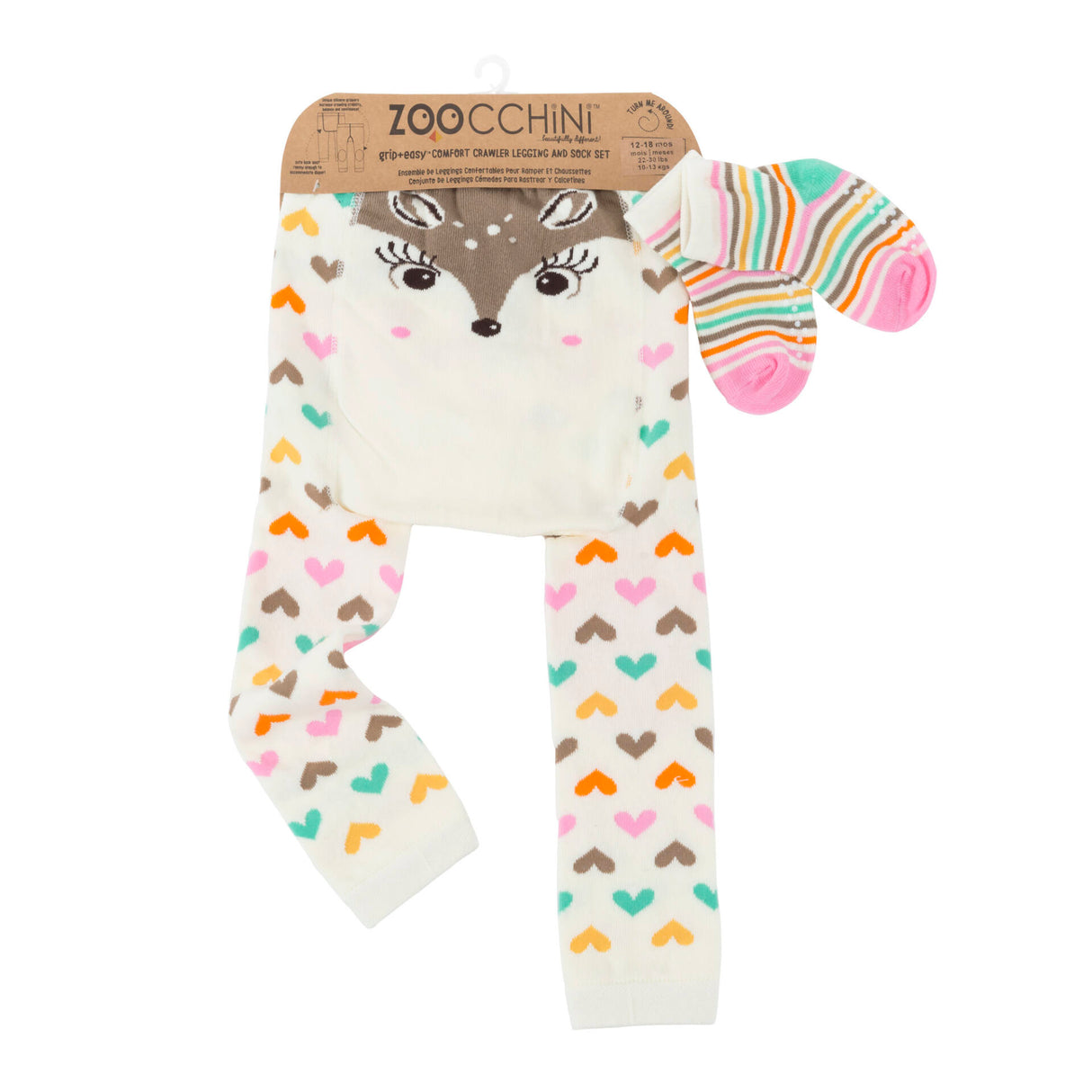 Grip+Easy Crawler Pants & Socks Set Fiona the Fawn
