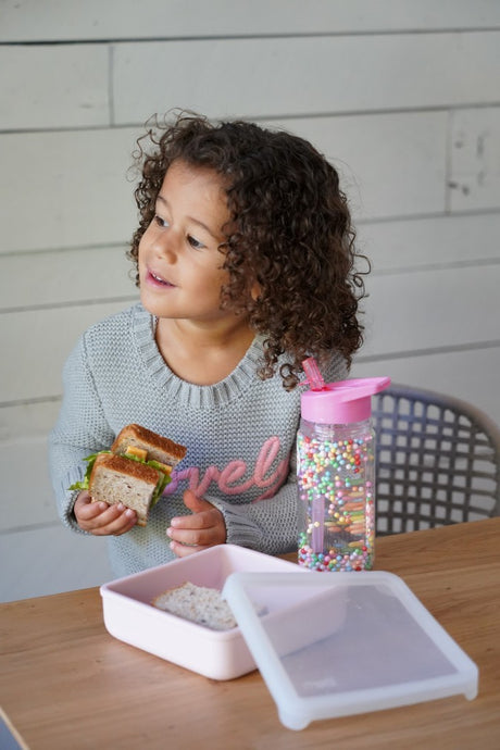 Melii – Παγούρι Foam Balls με Διπλό Toίχωμα Ροζ 300ml