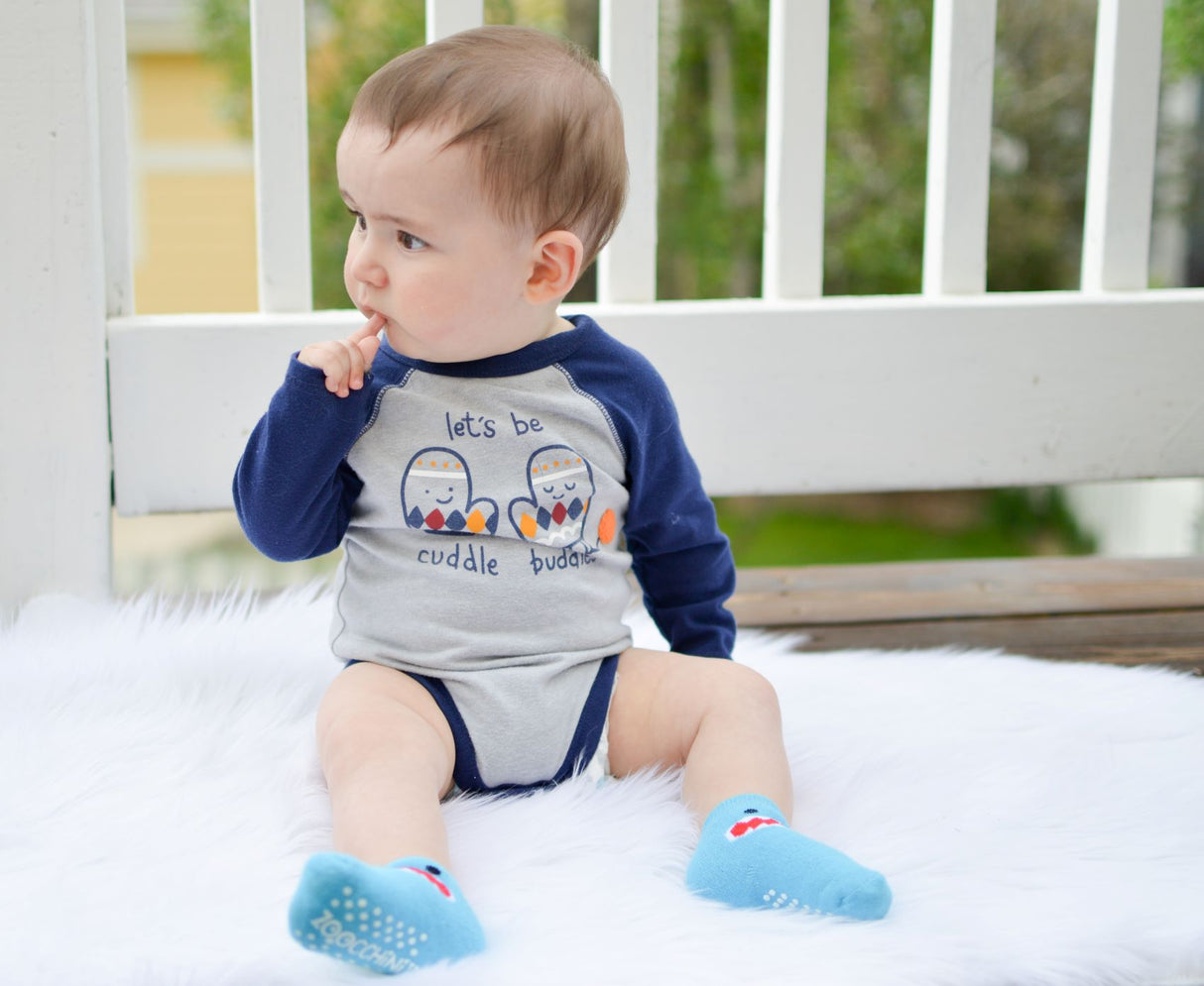 GRIP+EASY Καλτσάκια Σέρμαν ο Καρχαρίας (3 τεμ)