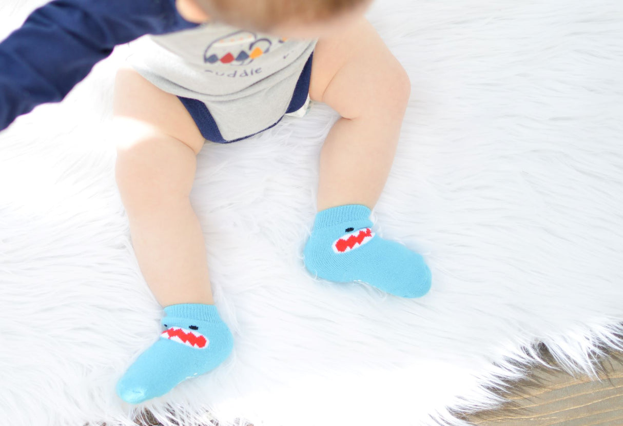 GRIP+EASY Καλτσάκια Σέρμαν ο Καρχαρίας (3 τεμ)