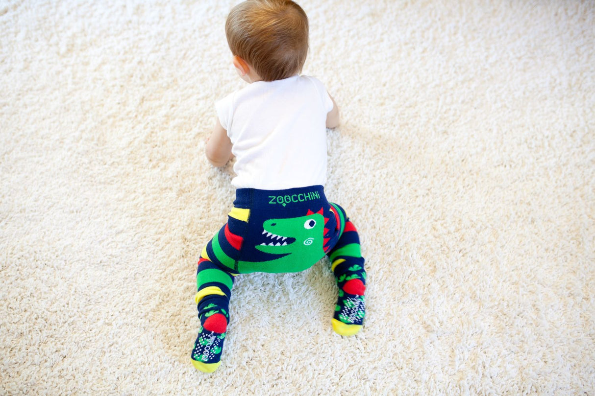 Grip+Easy Crawler Pants & Socks Set Devin the Dinosaur