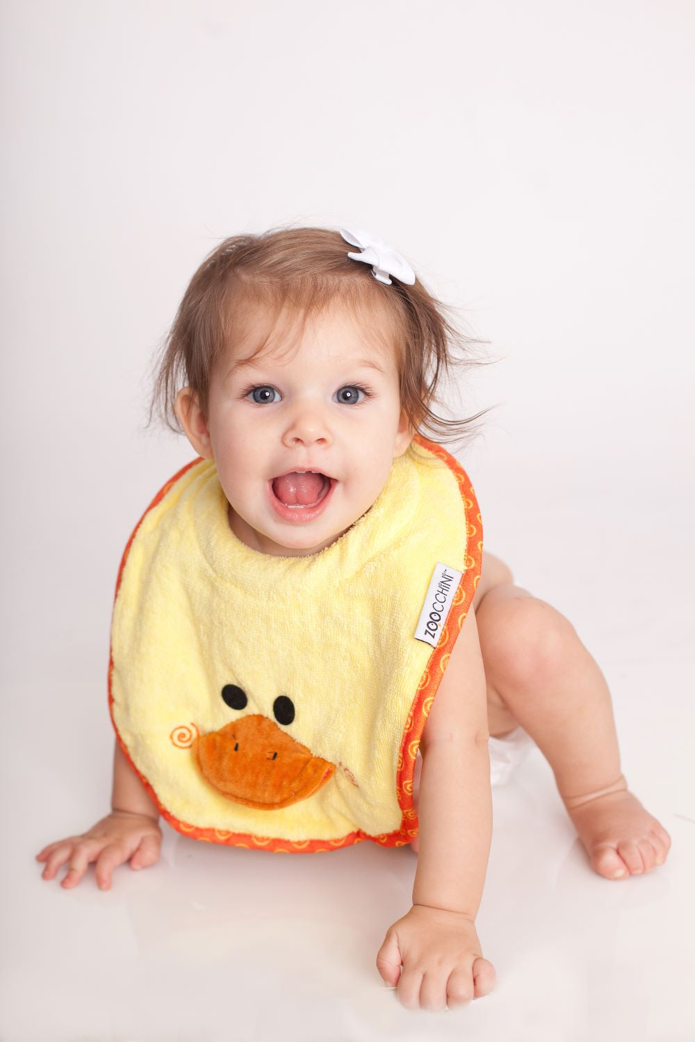 100% Cotton Σαλιάρα - Puddles the Duck