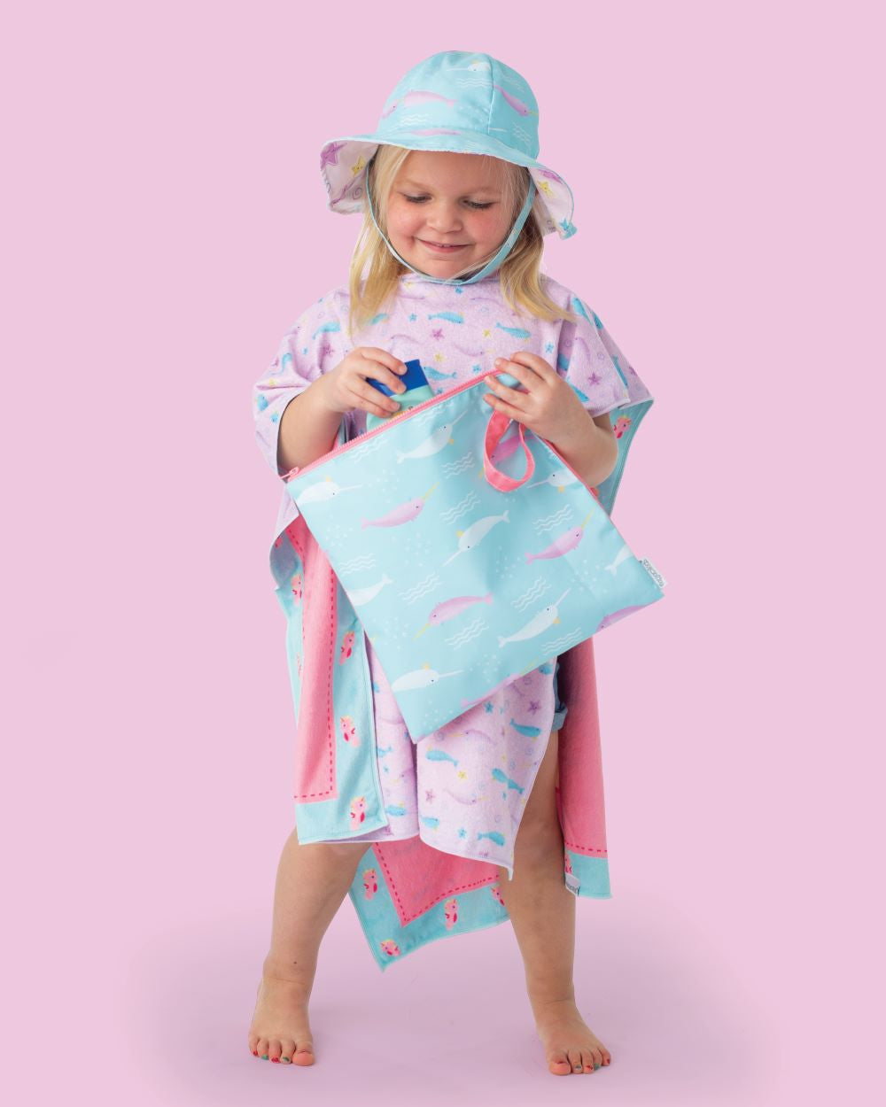 Καπέλο Διπλής Όψης UPF 50+ - Φλαμίνγκο