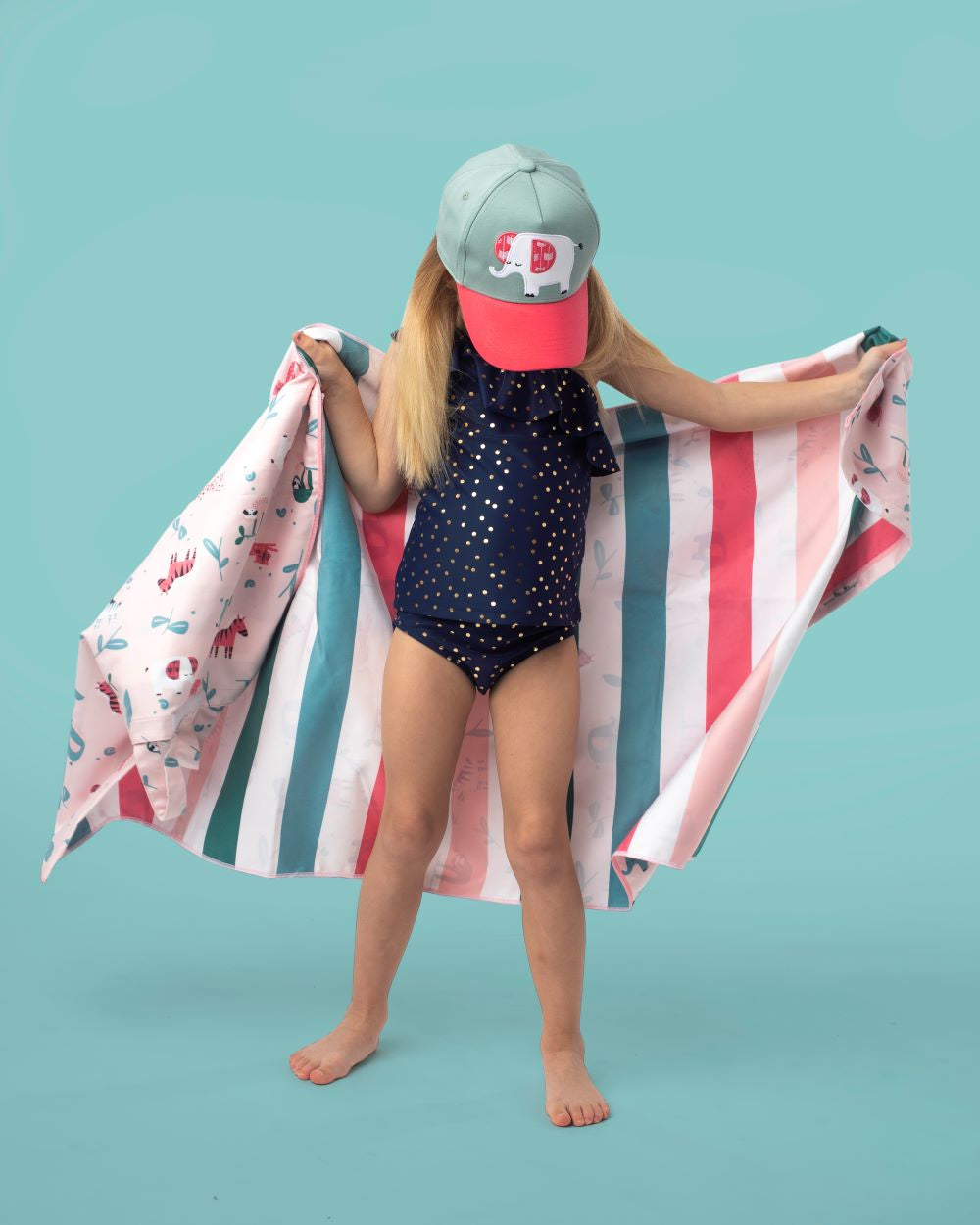 Πετσέτα Παραλίας Backpack Microfibre – Pink Zoo