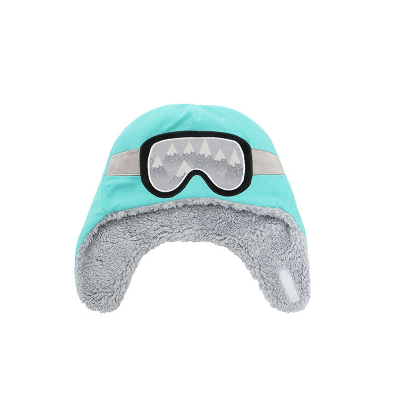FlapJackKids Σκουφί 2-4 διπλής όψης Wolf/Ski