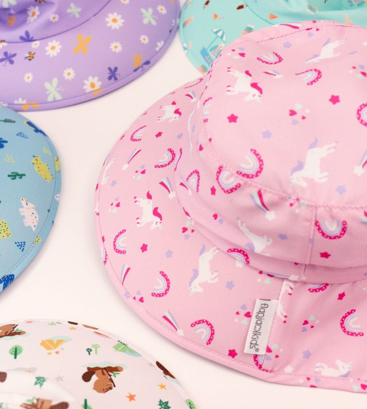 Flapjack Cape Sunhat UPF50 - Unicorn
