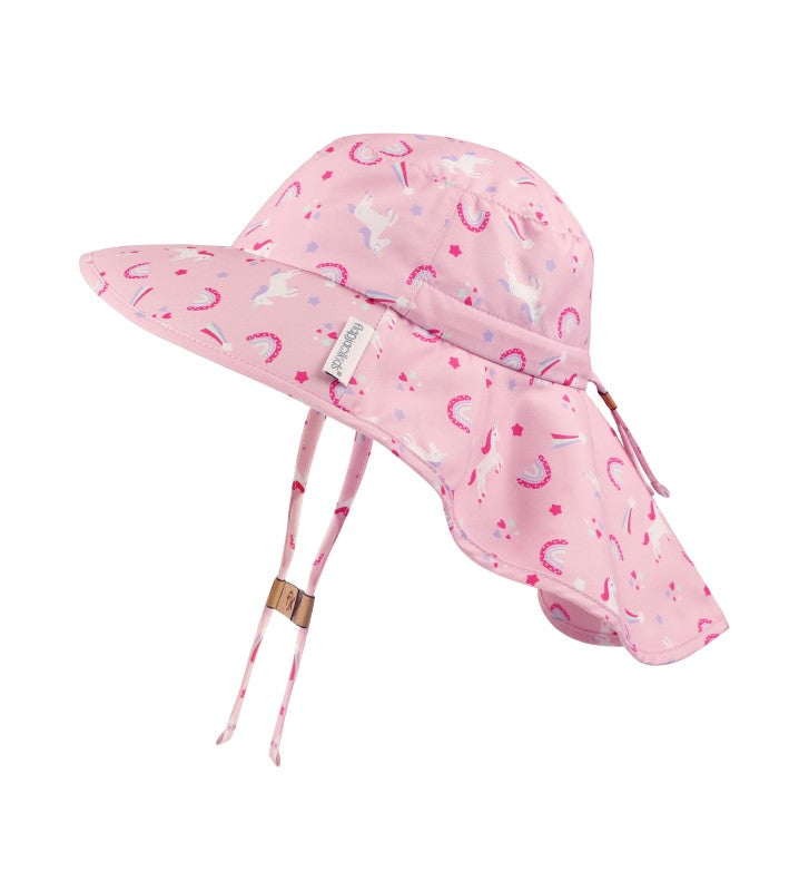 Flapjack Cape Sunhat UPF50+ - Unicorn