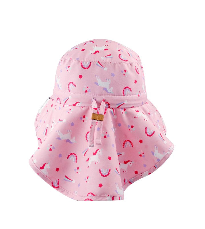 Flapjack Cape Sunhat UPF50 - Unicorn