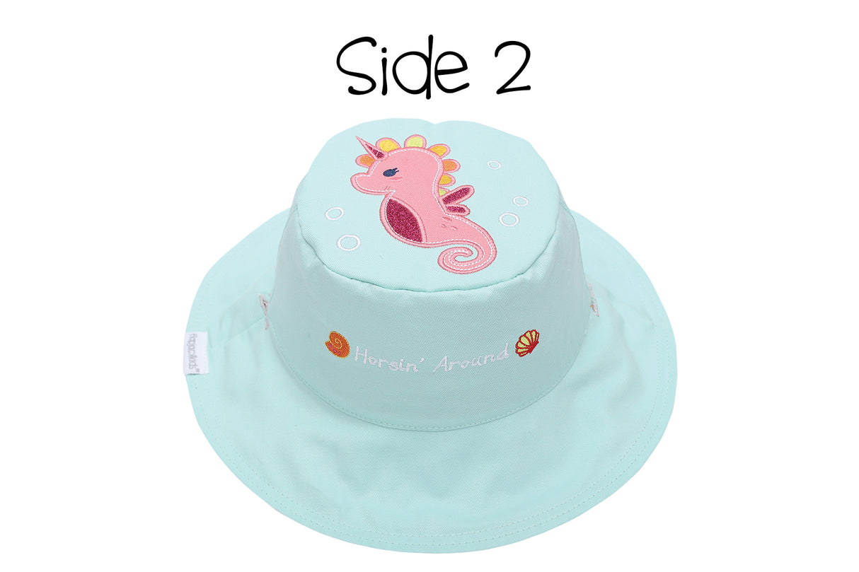 Καπέλο Διπλής Όψης UPF 50+ - Γοργόνα (Cotton)