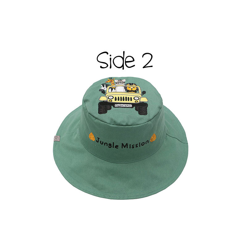 Καπέλο Διπλής Όψης UPF 50+ Tiger/Safari Truck (Cotton)