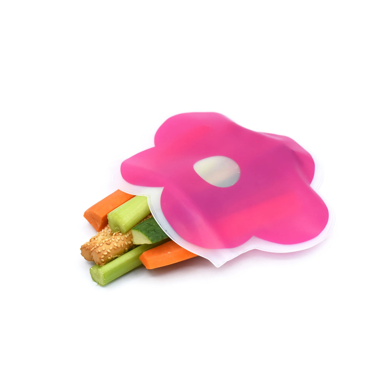 Melii - 6 Επαναχρησιμοποιούμενα Τσαντάκια για σνακ Unicorn/Flower/Rainbow