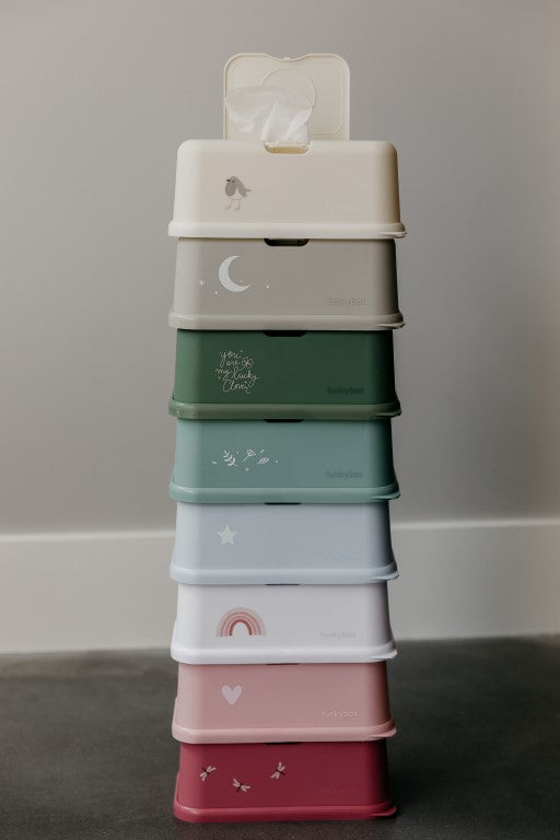 Funkybox White - Little Stars