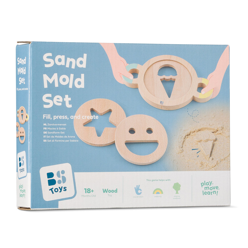 Bs Toys – Σετ καλούπια για την άμμο