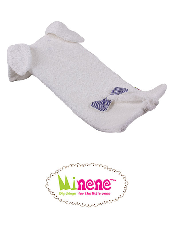 Βαση Μπανιου για Νεογεννητα με Γαντι Minene White