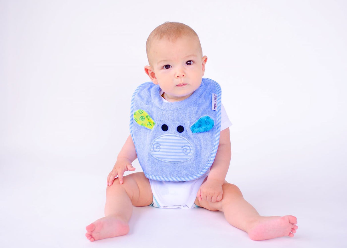 100% Cotton Σαλιάρα - Henry the Hippo