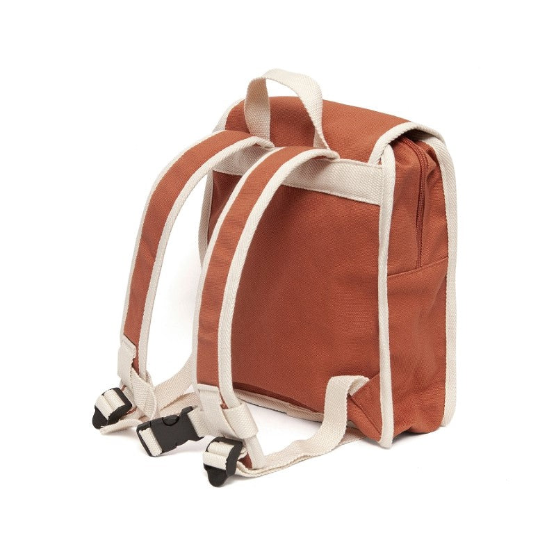 Petit Monkey – Backpack Recycled Cotton Baked Clay