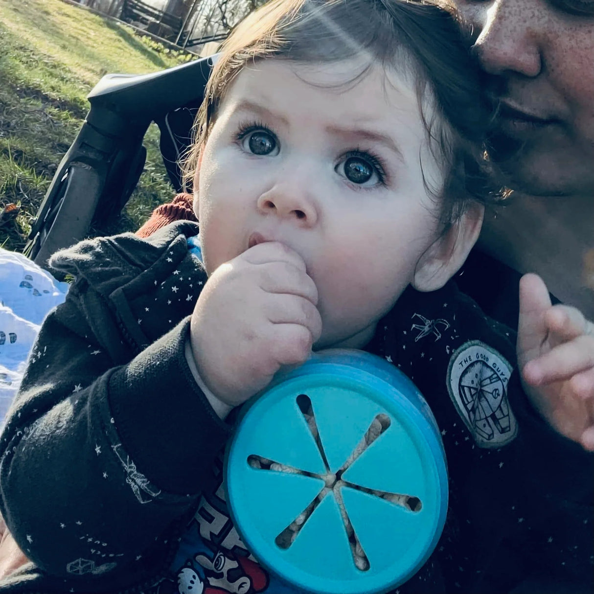 Melii - Snack Container Abacus Blue