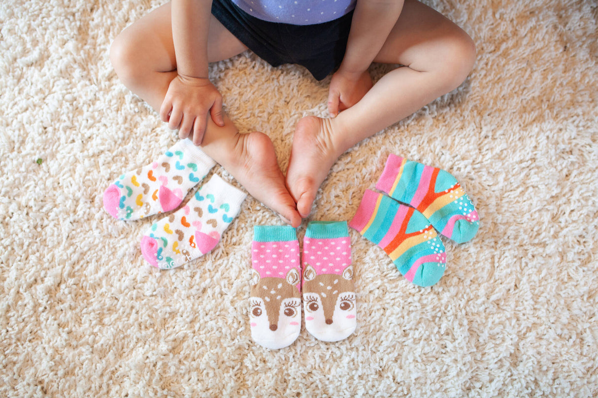 GRIP+EASY Καλτσάκια Fiona the Fawn (3 τεμ)