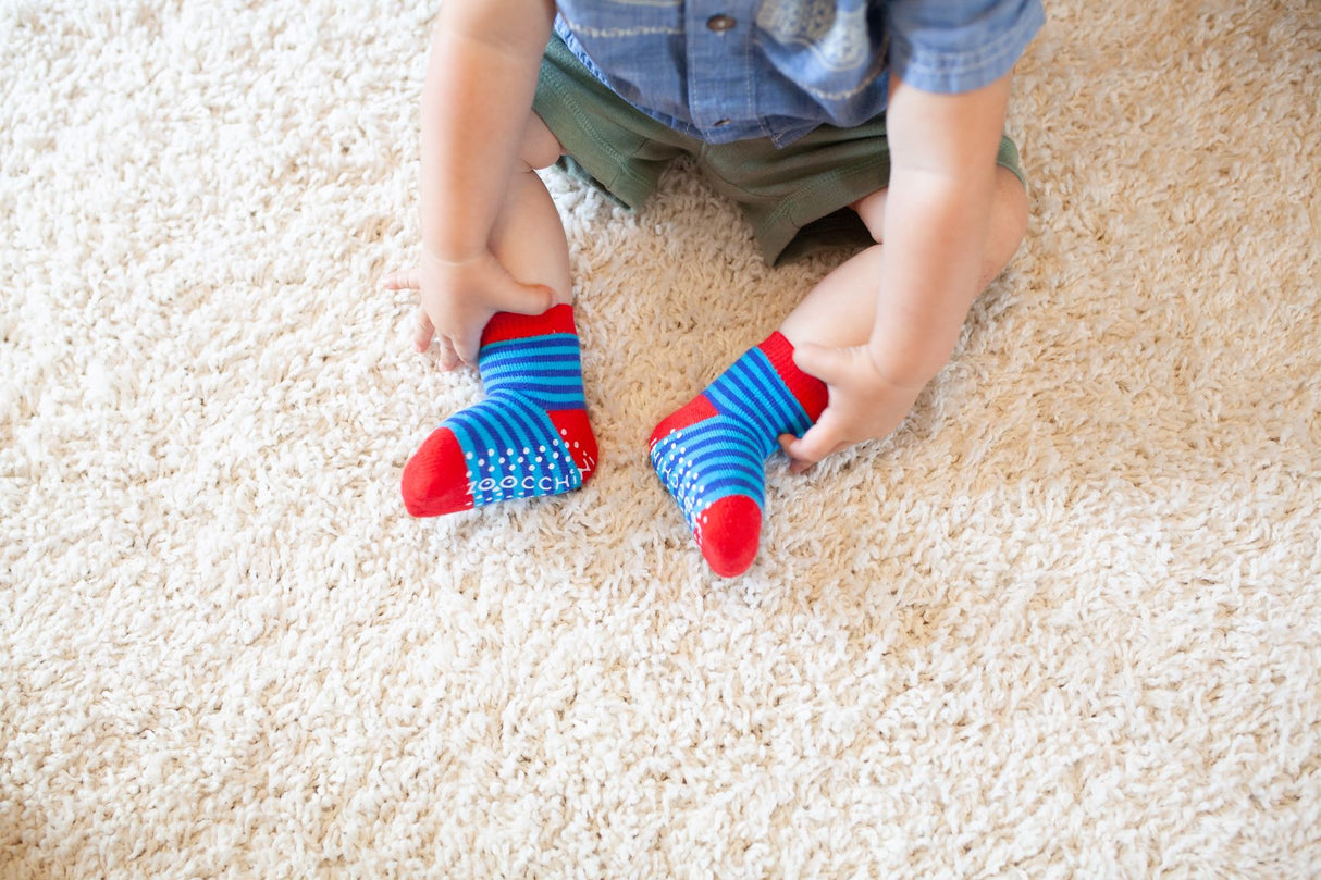 GRIP+EASY Καλτσάκια Σέρμαν ο Καρχαρίας (3 τεμ)