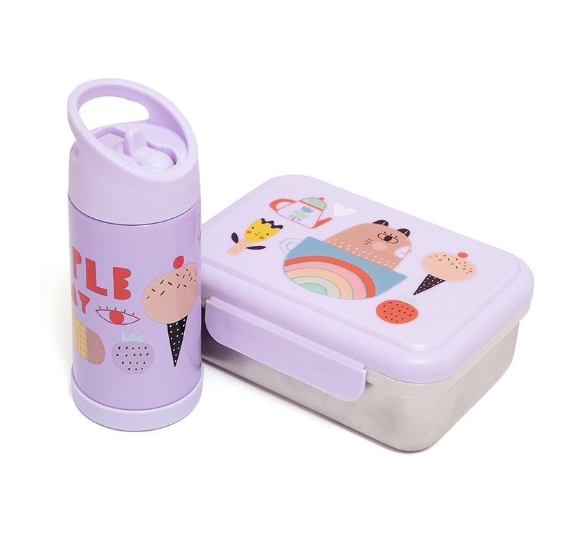 Petit Monkey – Stainless Steel Lunchbox Apple of my Eye
