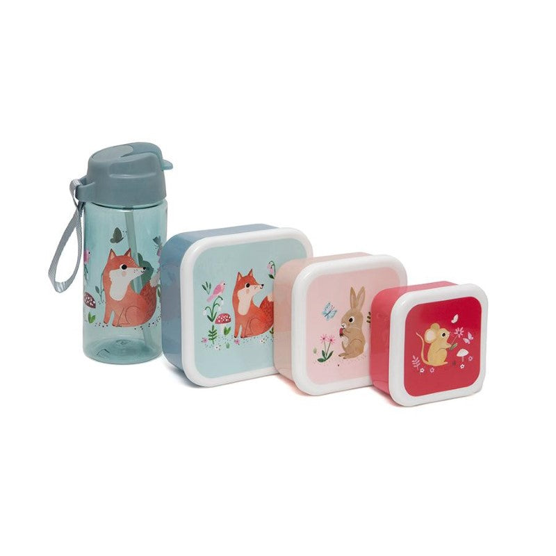Petit Monkey – Lunch Box Set Woodland