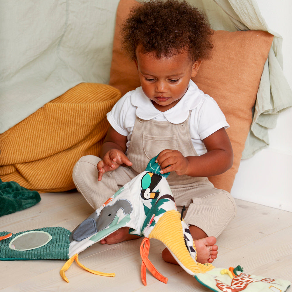 Baby To Love Μαλακό Βιβλιαράκι Δραστηριοτήτων Jungle