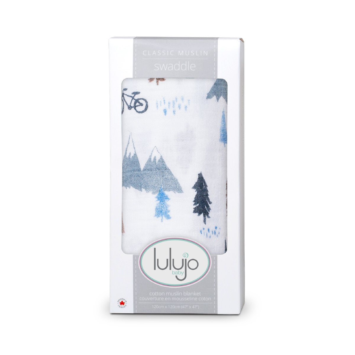 Lulujo Μουσελίνα – Mountain Top Swaddling Blanket