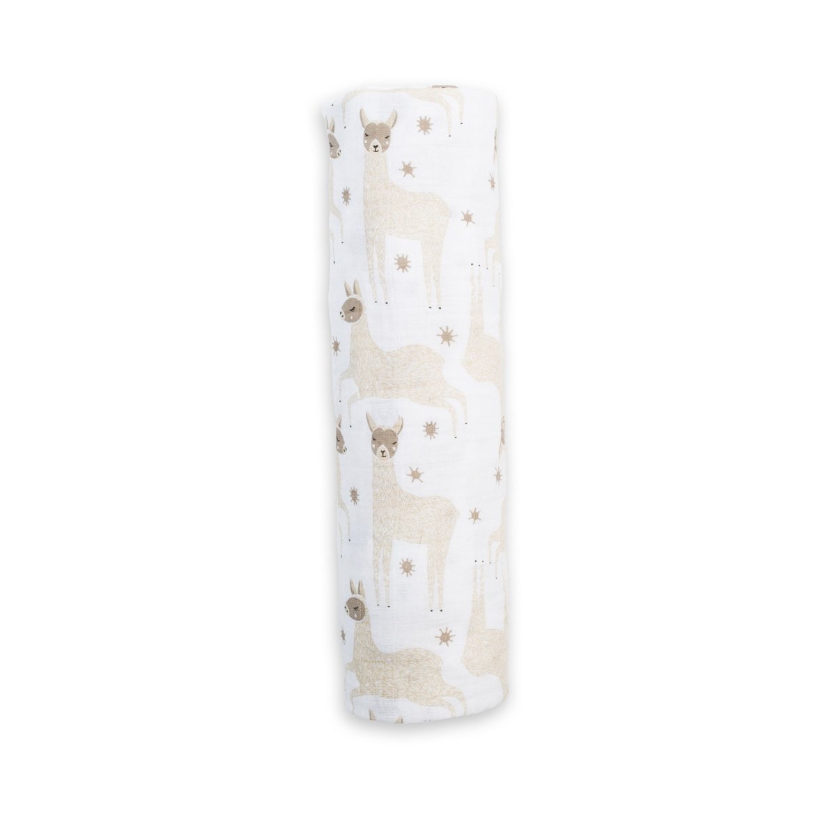 Lulujo Μουσελίνα – Modern Llama Swaddling Blanket